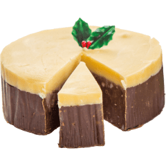 Christmas Pudding Fudge Cake